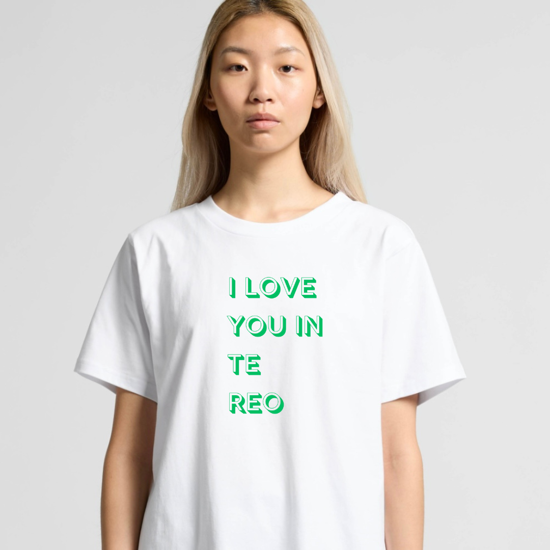 I LOVE YOU IN TE REO T-SHIRT