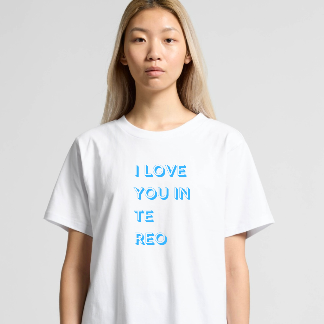 I LOVE YOU IN TE REO T-SHIRT