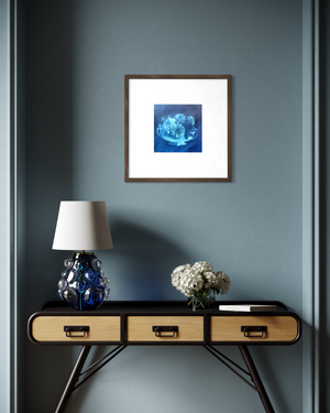 "Dahlias in Crown Lynn Mantle Vase"