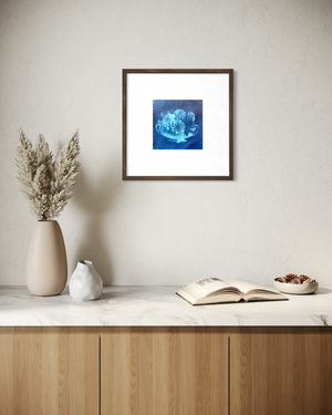 "Dahlias in Crown Lynn Mantle Vase"