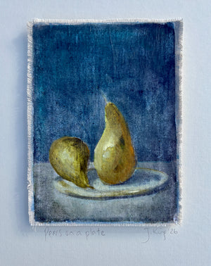Pears on a Plate