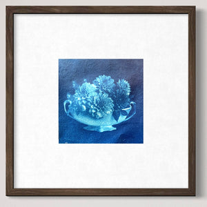 "Dahlias in Crown Lynn Mantle Vase"