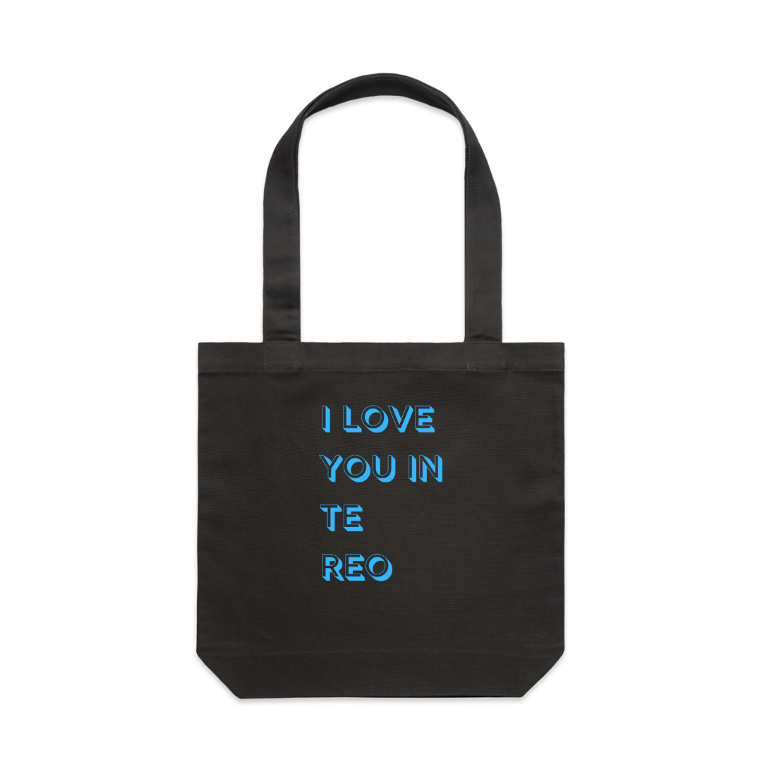 'I LOVE YOU IN TE REO' TOTE BAG