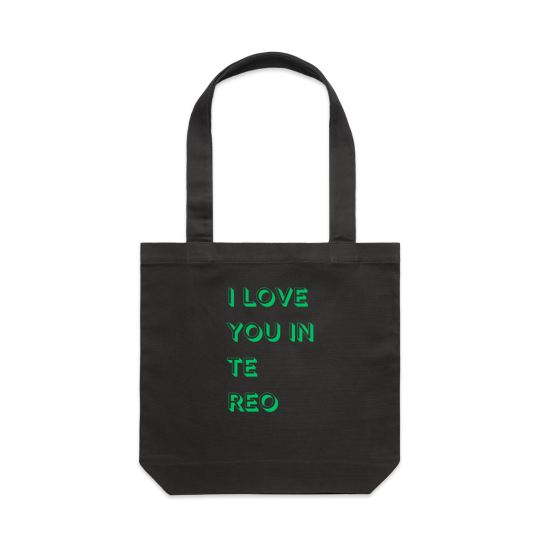 'I LOVE YOU IN TE REO' TOTE BAG