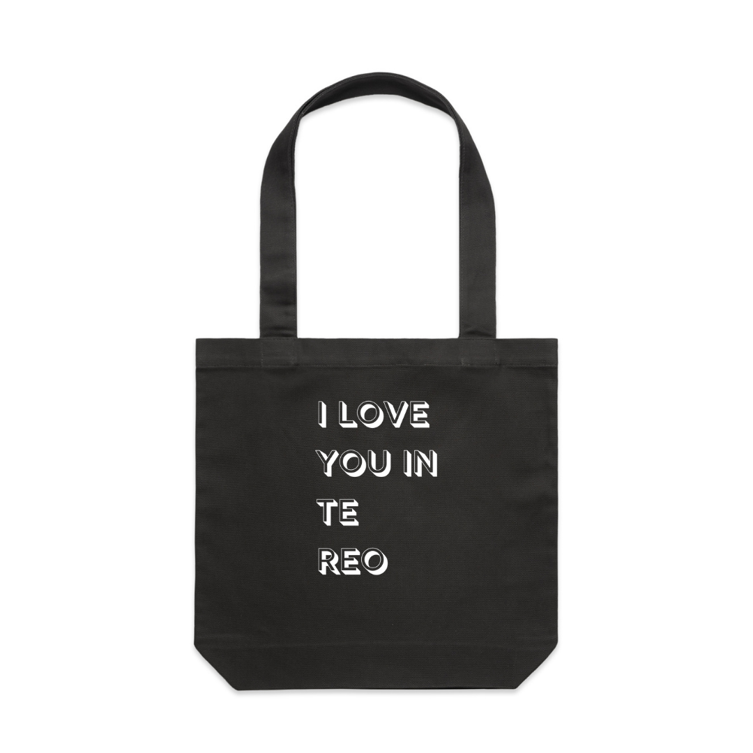 'I LOVE YOU IN TE REO' TOTE BAG