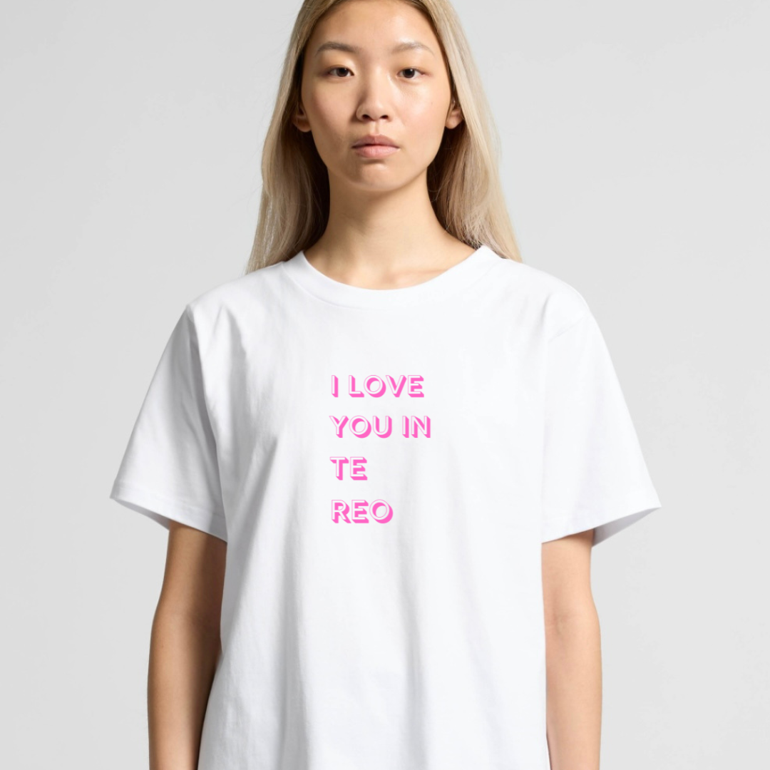 I LOVE YOU IN TE REO T-SHIRT