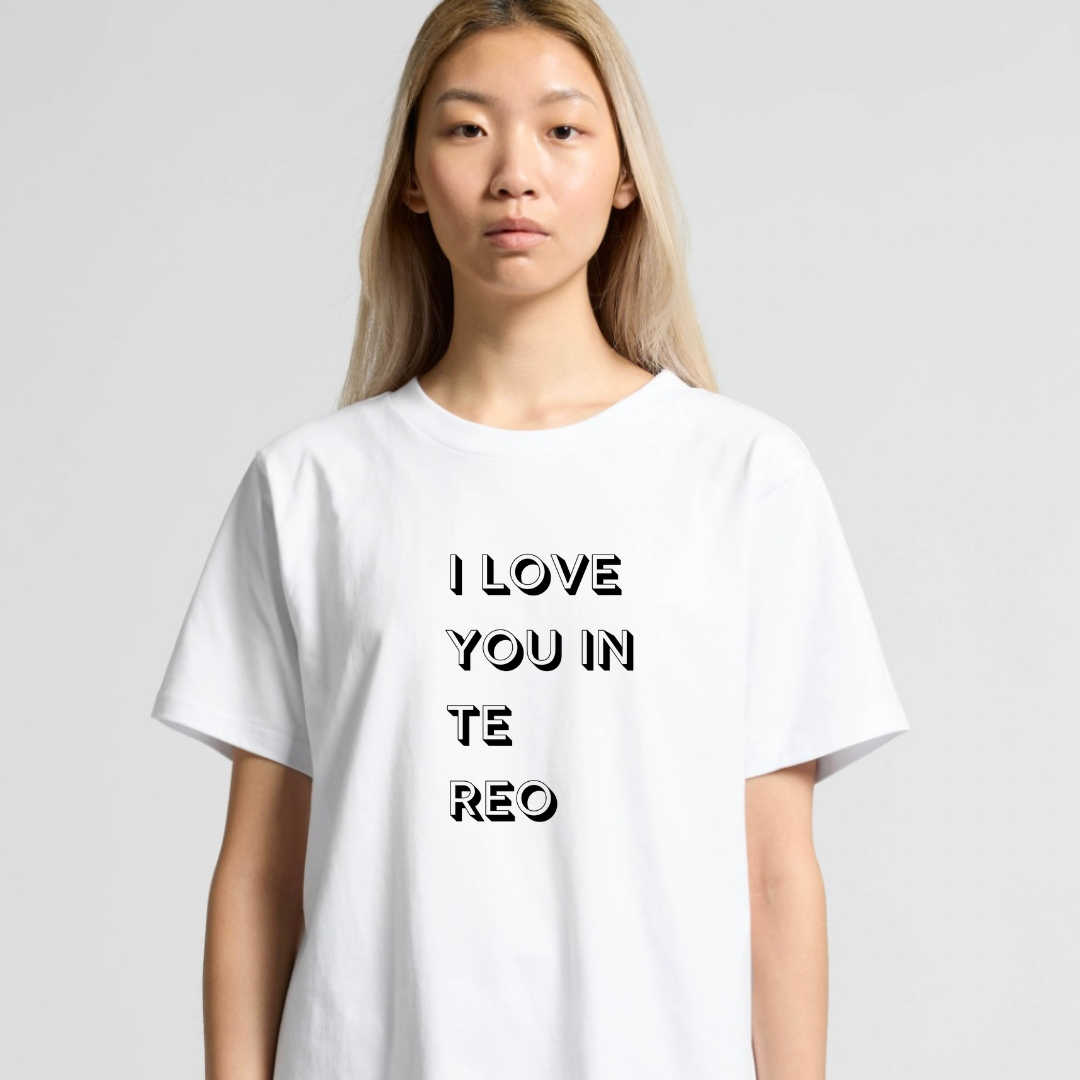 I LOVE YOU IN TE REO T-SHIRT