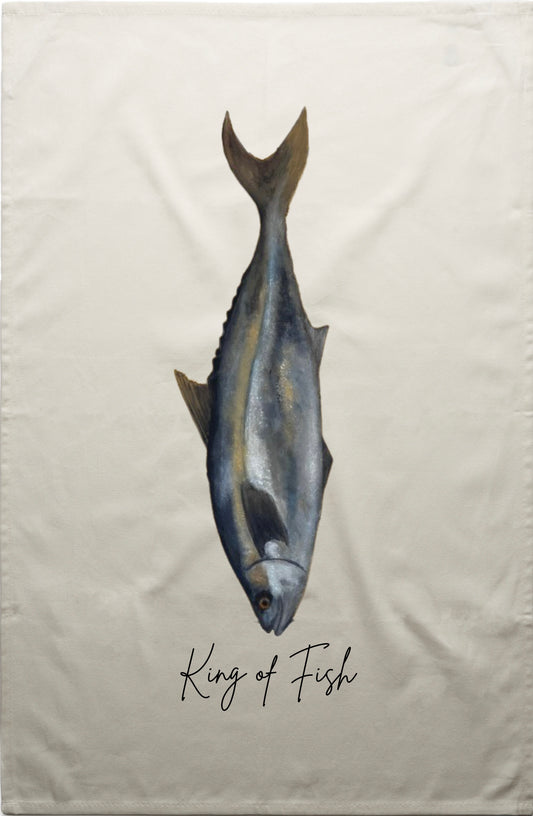 KINGFISH TEA TOWEL